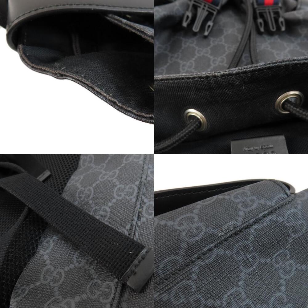 Gucci Sherry Soft GG Supreme Backpack Rucksack Daypack Leather - Picture 8 of 11